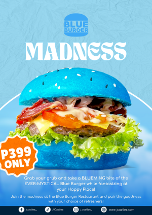 Blue Burger Madness
